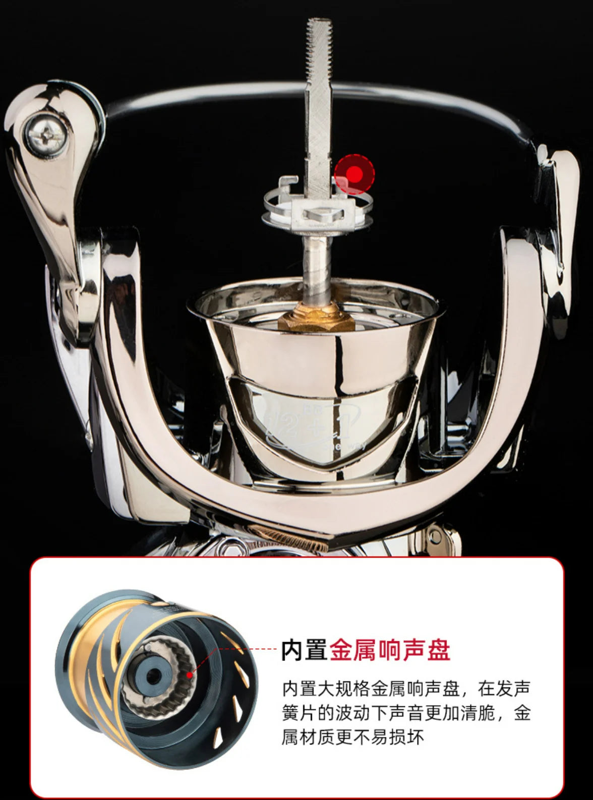 Okuma All Metal Fishing Reel 12+1BB15KG Max Drag Anti Seawater Rotating Reel 1000-5000