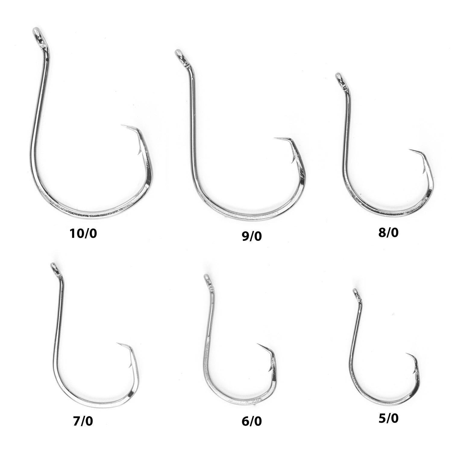 Double Offset Circle Hooks 7/0