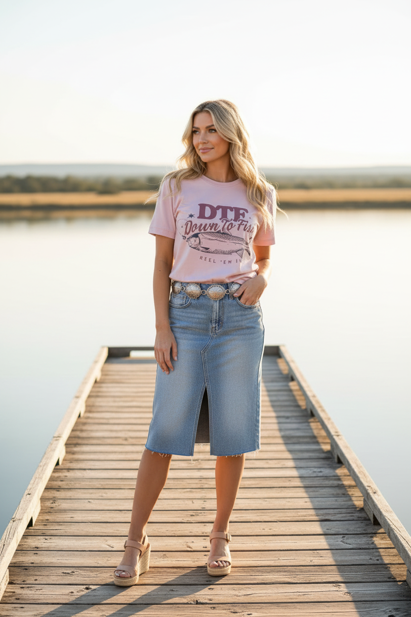 Down To Fish Graphic Tee