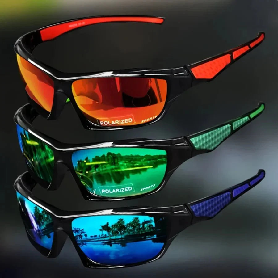 Fashion Sports Polarized Sunglasses | Round Frame UV Protection Eyewear for Men and Women