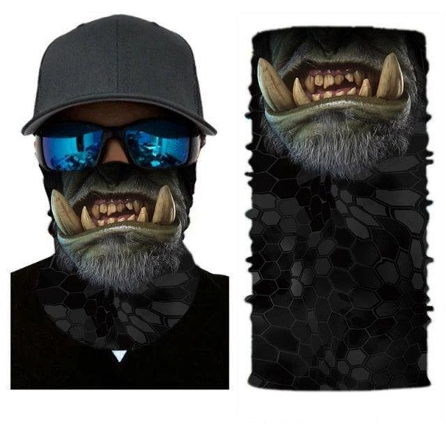 Outdoor Sport Seamless Bandanas Neck Warmer Buffe Face Shield Motorcycle Cycling Balaclava Headband Mask Hiking Fishing Scarf Bandanas Women Men Neck Gaiter Cover Turban Multipurpose Balaclava Elastic UV Face Shields for Women