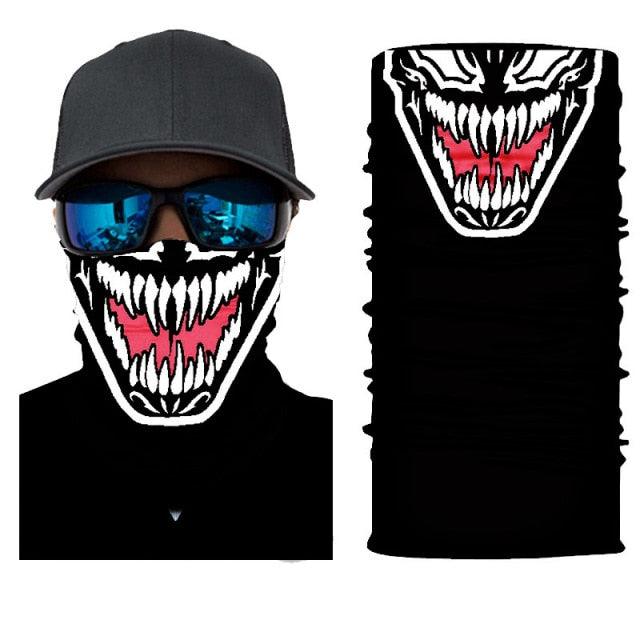 Outdoor Sport Seamless Bandanas Neck Warmer Buffe Face Shield Motorcycle Cycling Balaclava Headband Mask Hiking Fishing Scarf Bandanas Women Men Neck Gaiter Cover Turban Multipurpose Balaclava Elastic UV Face Shields for Women